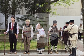 Благоевград - 150 години от Априлското въстание - шествие