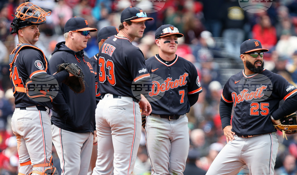 Tigers Red Sox Baseball