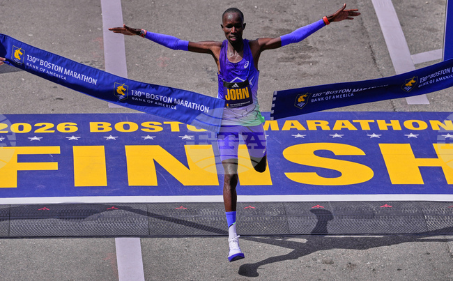 APTOPIX Boston Marathon