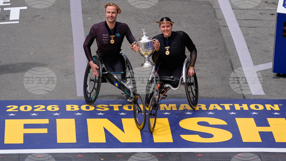 APTOPIX Boston Marathon