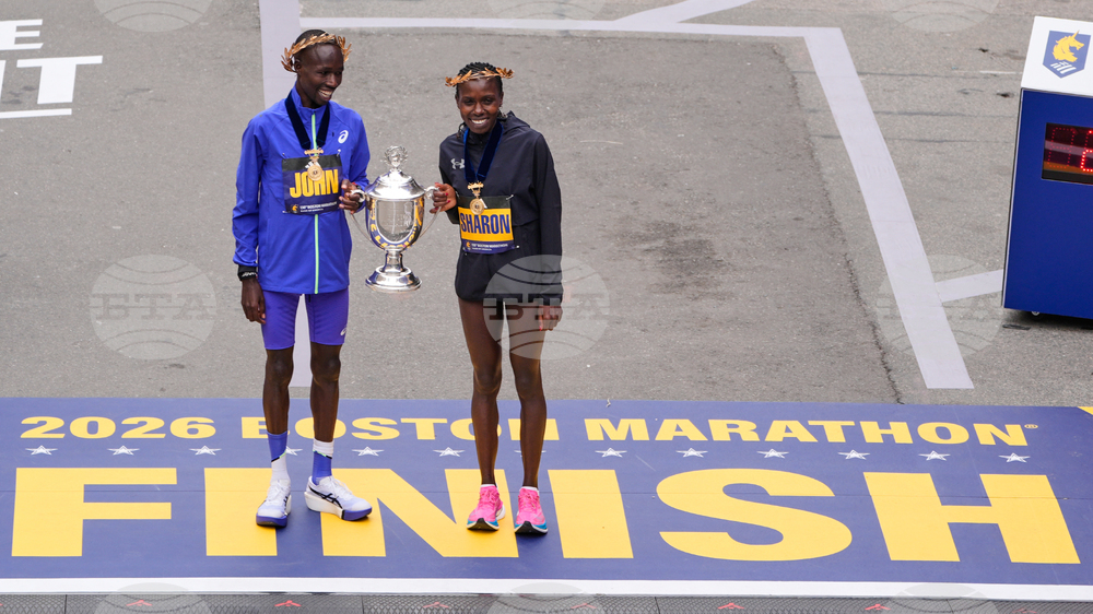 APTOPIX Boston Marathon