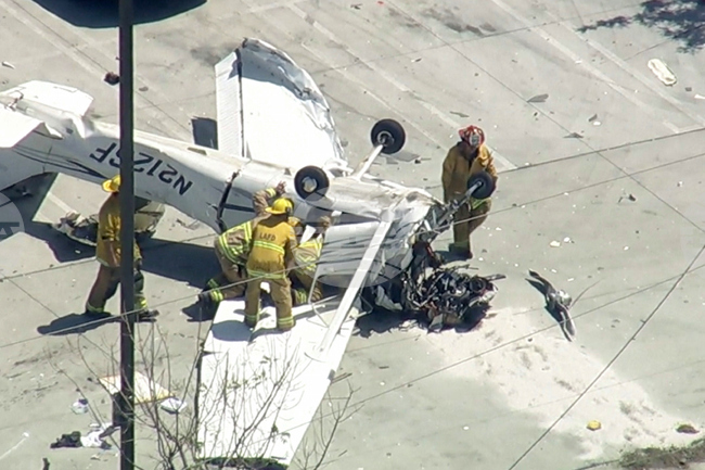 California Small Plane Crash