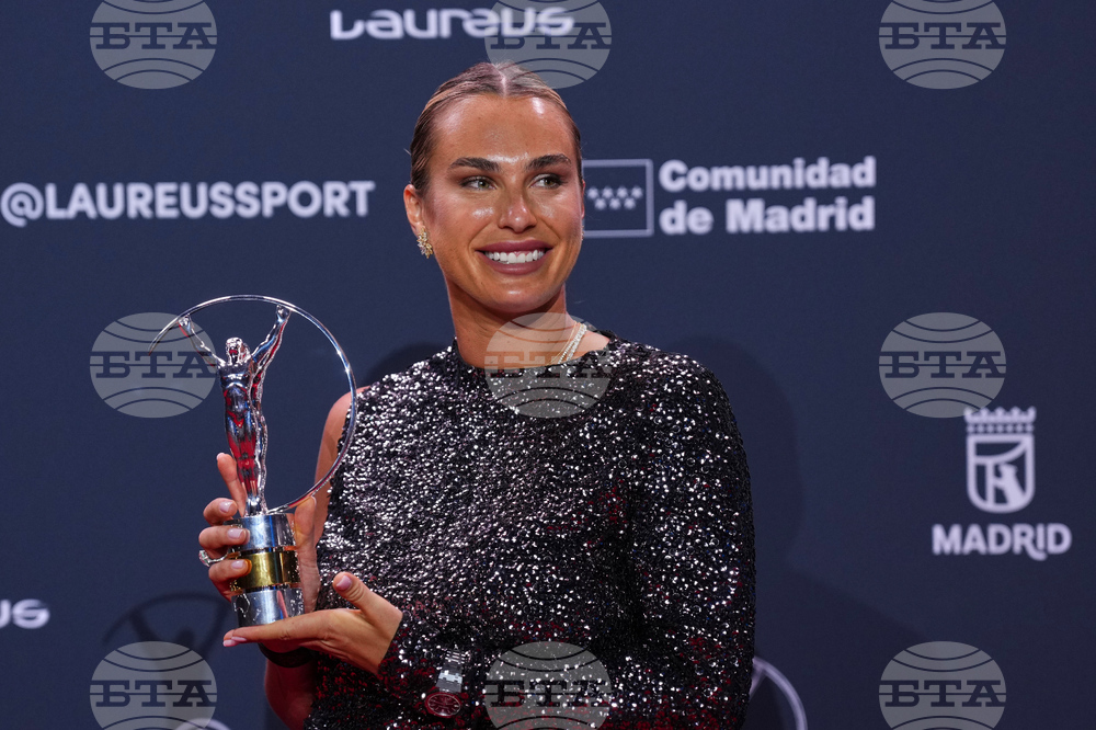 APTOPIX Spain Laureus Awards