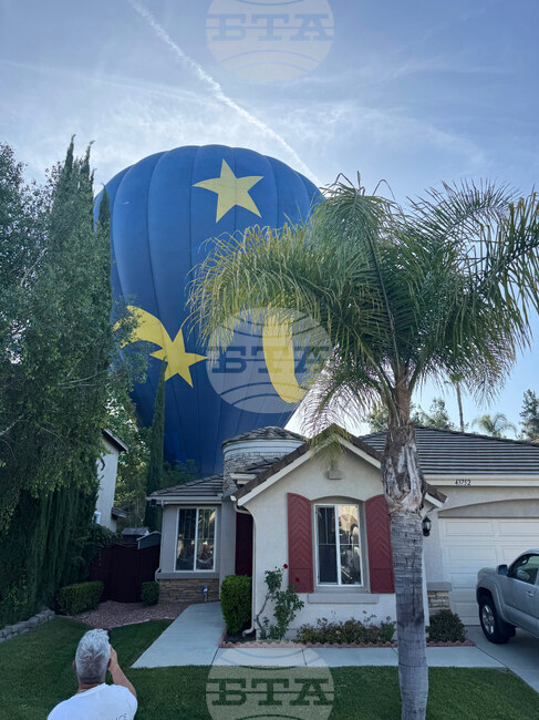 Hot Air Balloon Backyard