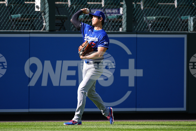 Dodgers Rockies Baseball