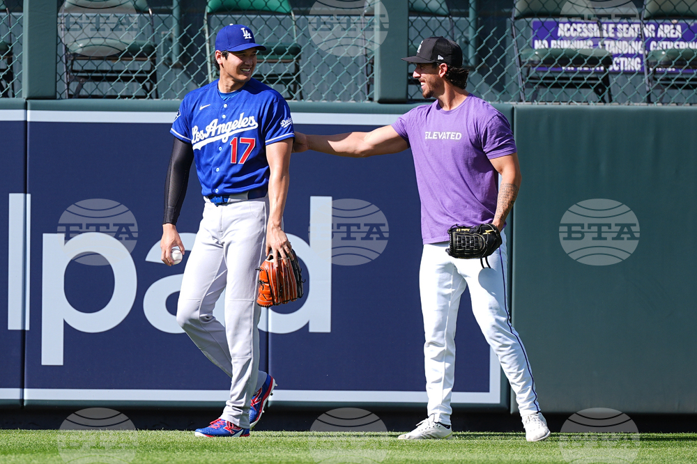 Dodgers Rockies Baseball