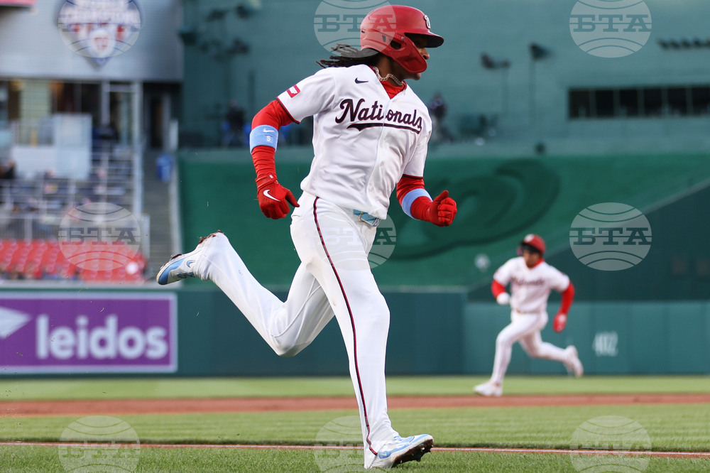 Braves Nationals Baseball