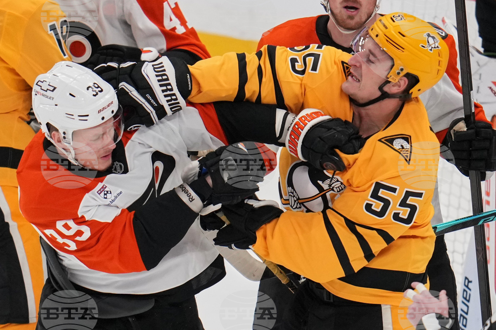 Flyers Penguins Hockey