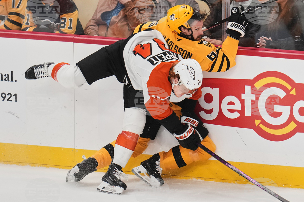 Flyers Penguins Hockey