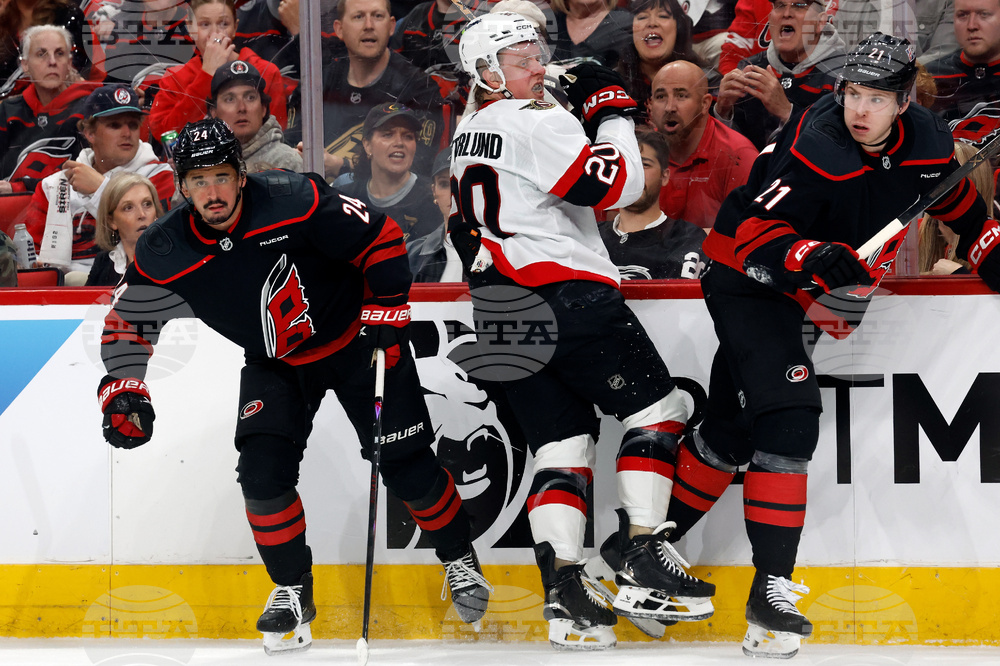 Senators Hurricanes Hockey