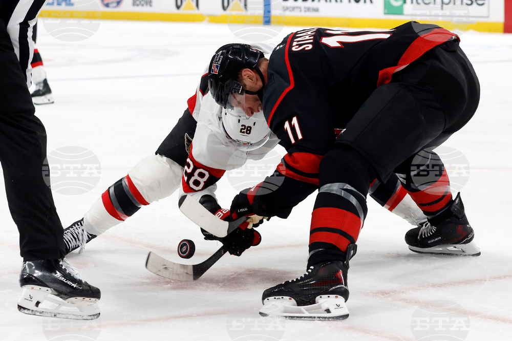 Senators Hurricanes Hockey