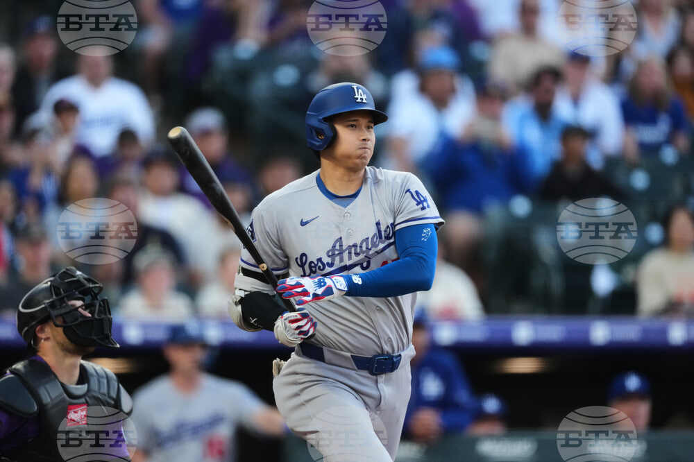 Dodgers Rockies Baseball