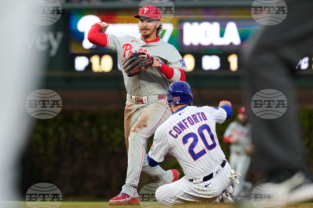 Phillies Cubs Baseball