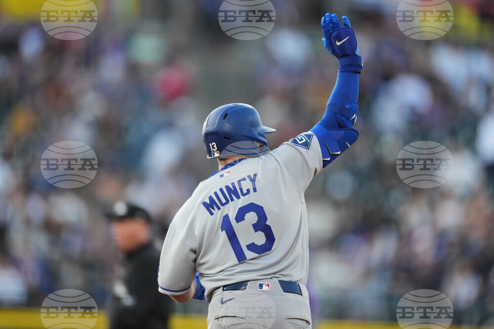 Dodgers Rockies Baseball