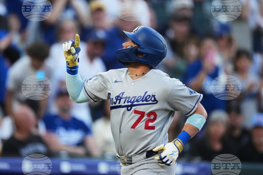 Dodgers Rockies Baseball