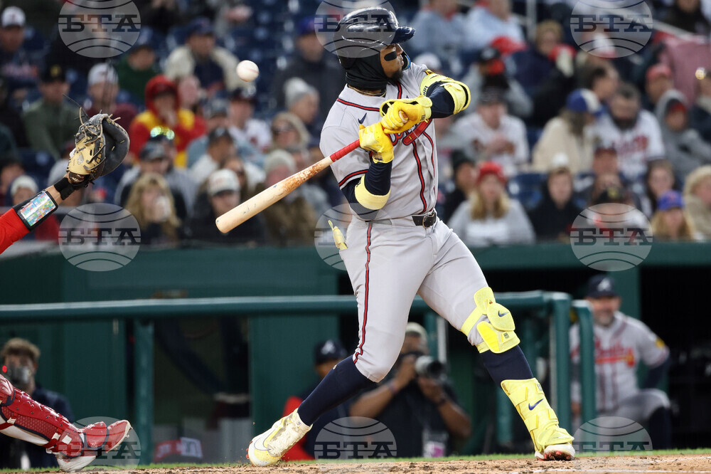 Braves Nationals Baseball