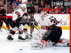 Senators Hurricanes Hockey