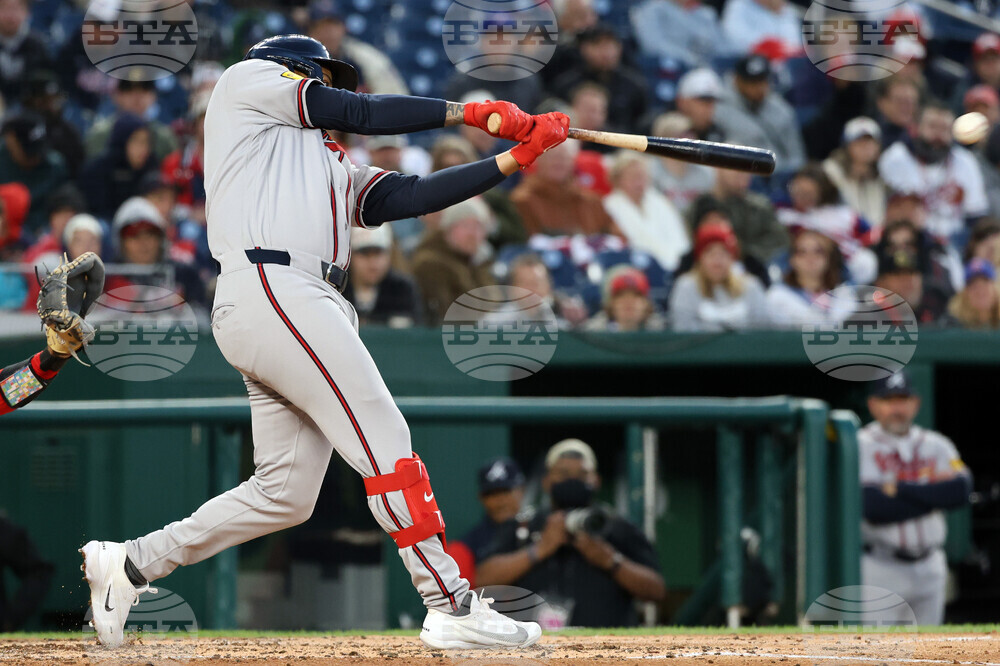 Braves Nationals Baseball
