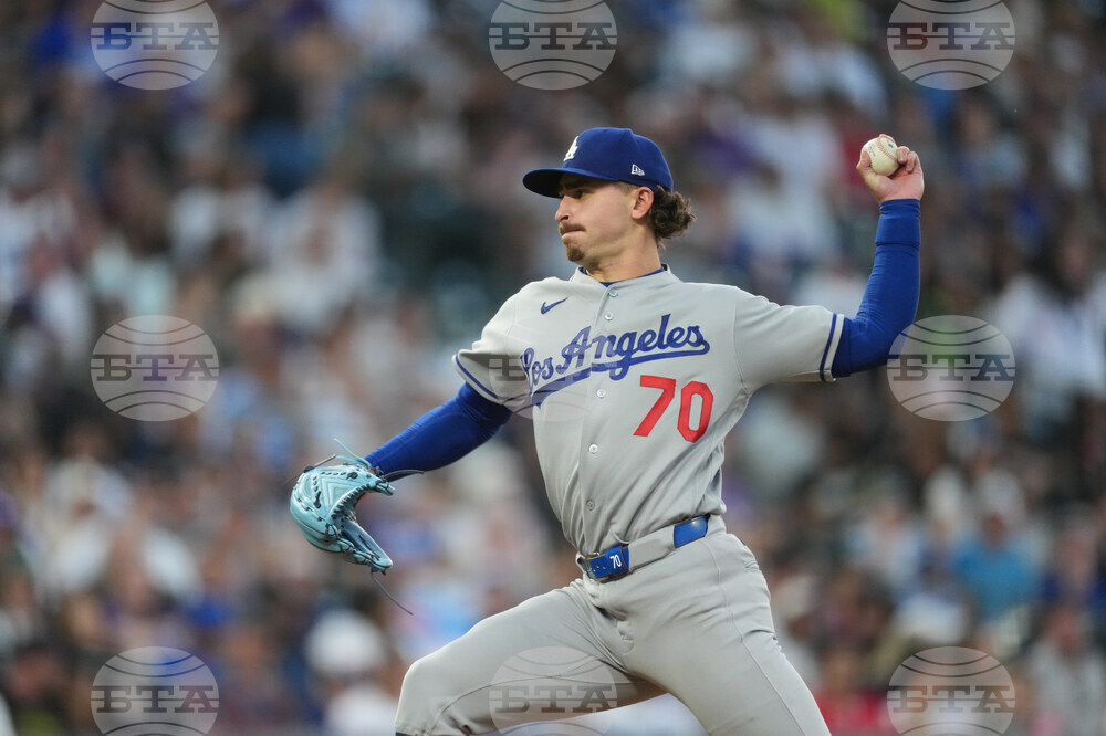 Dodgers Rockies Baseball