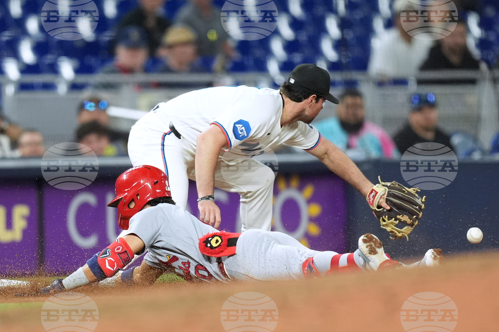 Cardinals Marlins Baseball