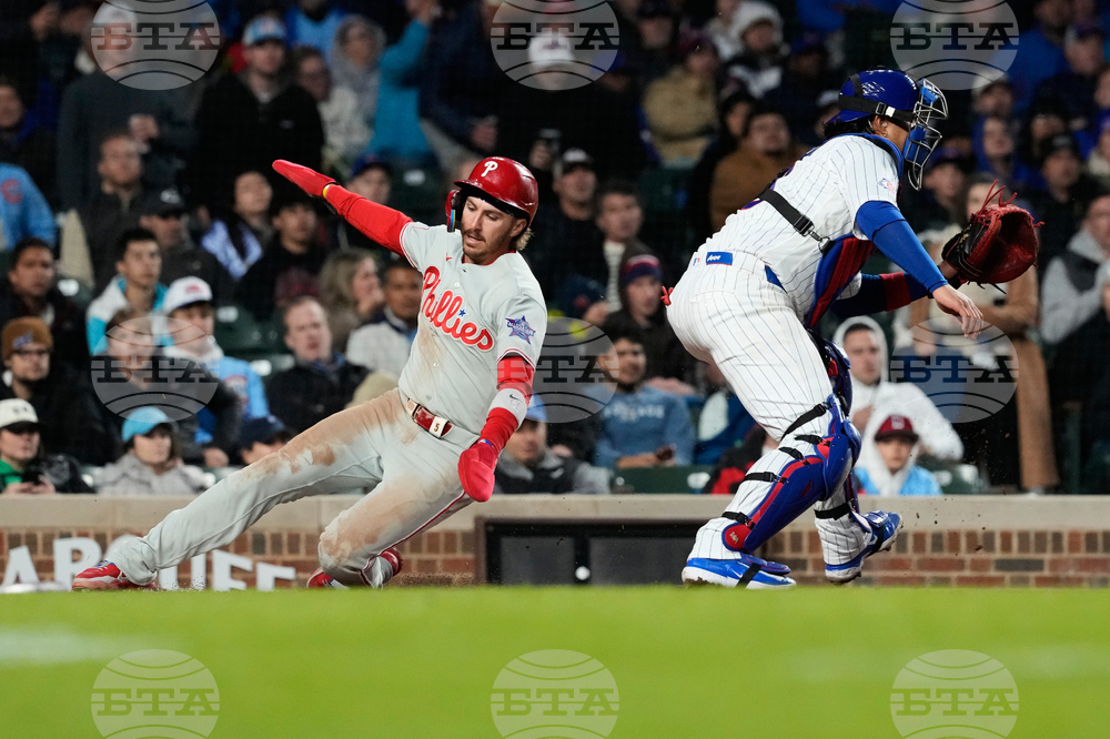 Phillies Cubs Baseball