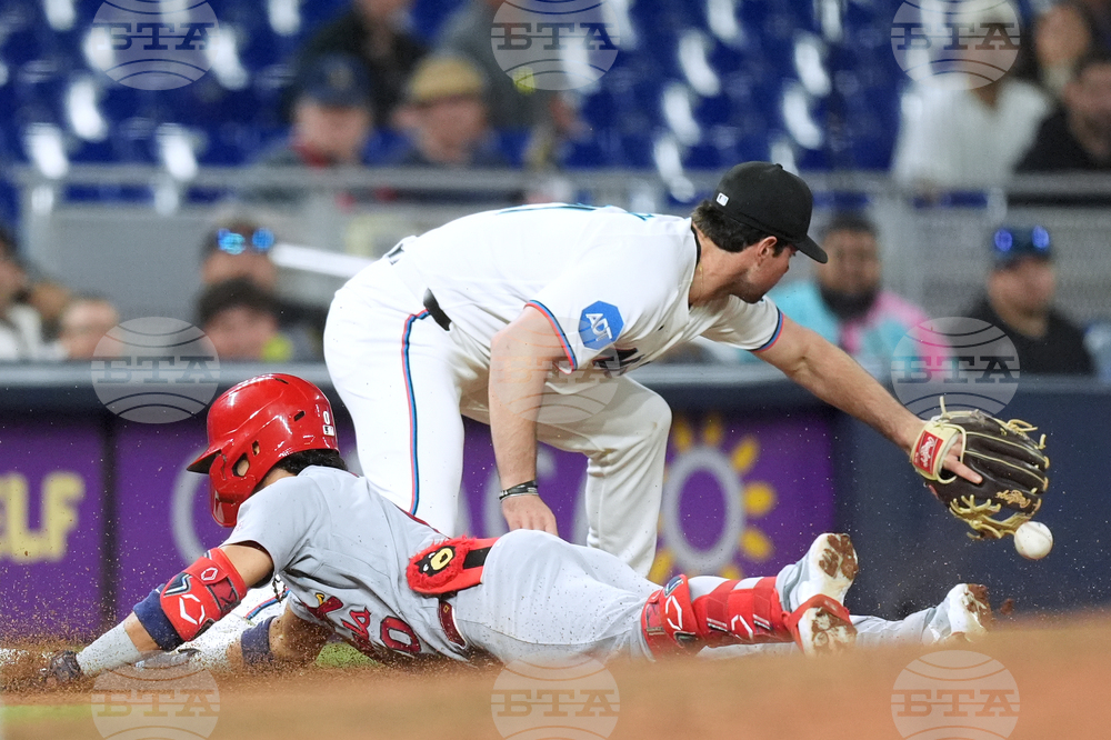 Cardinals Marlins Baseball
