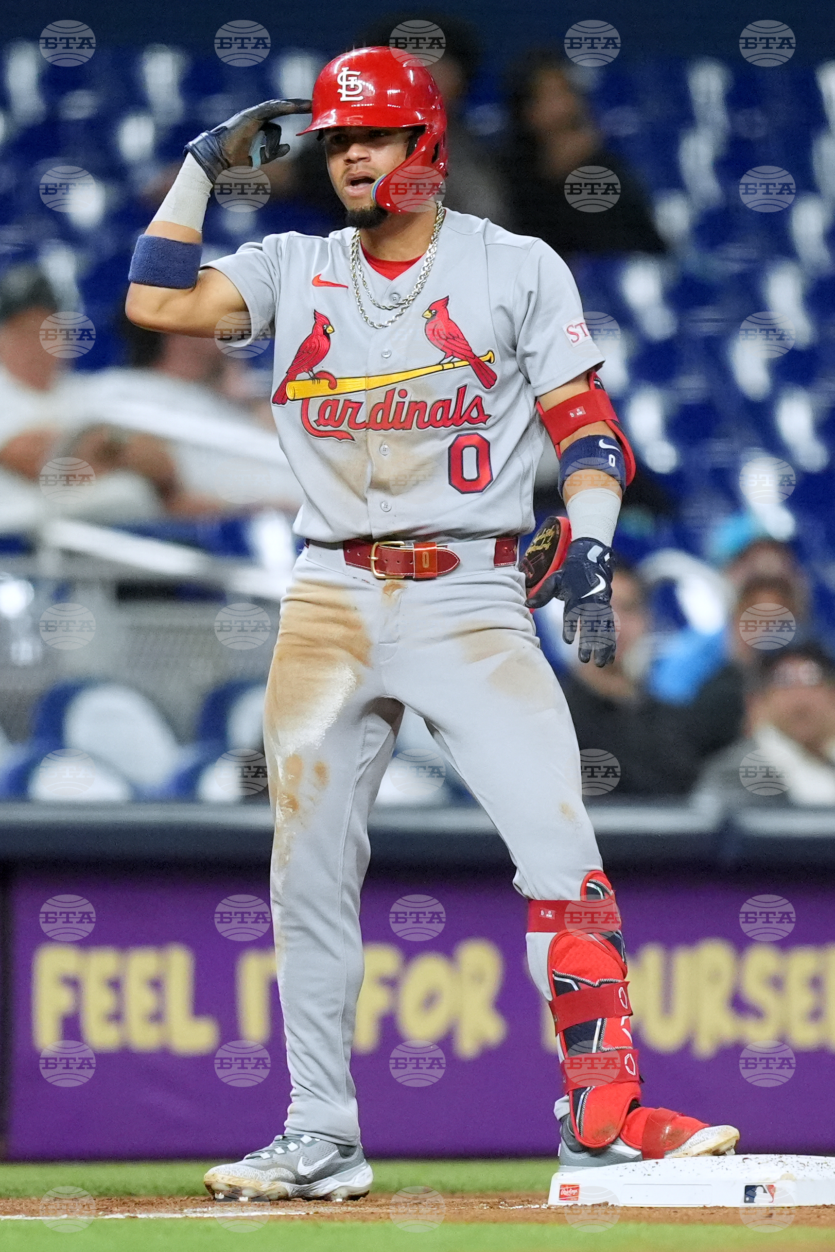 Cardinals Marlins Baseball