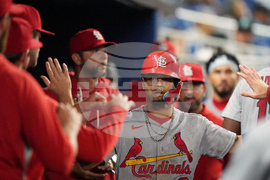 Cardinals Marlins Baseball