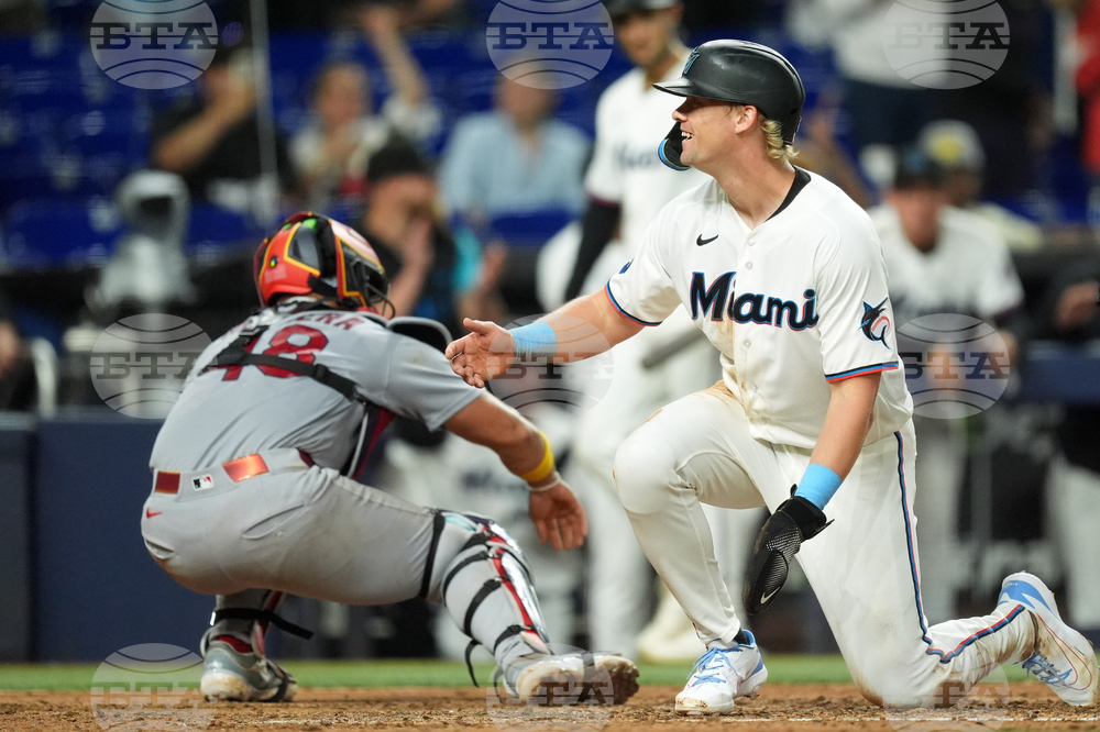 Cardinals Marlins Baseball