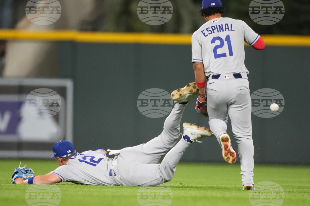 Dodgers Rockies Baseball