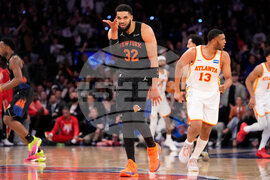 Hawks Knicks Basketball