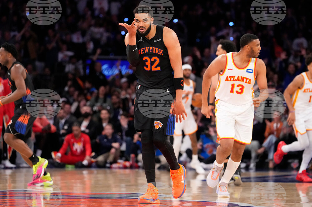 Hawks Knicks Basketball