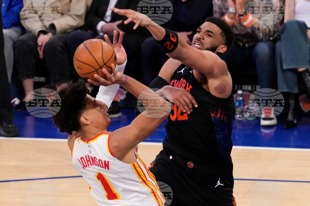 Hawks Knicks Basketball