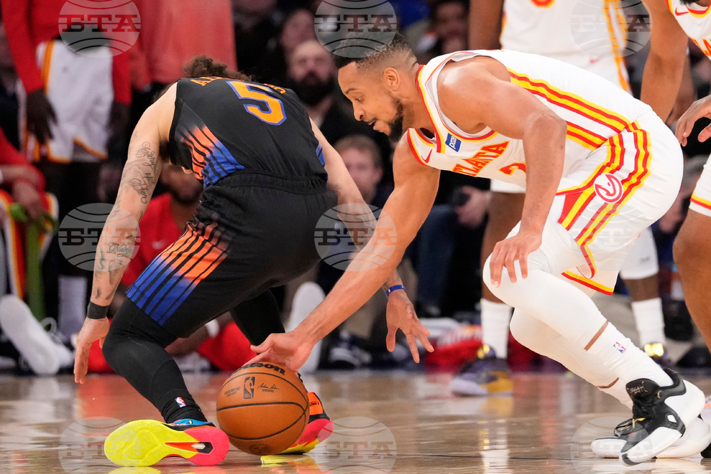 Hawks Knicks Basketball