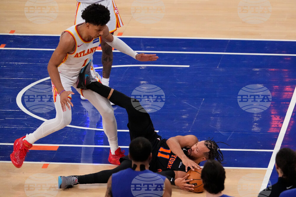 Hawks Knicks Basketball