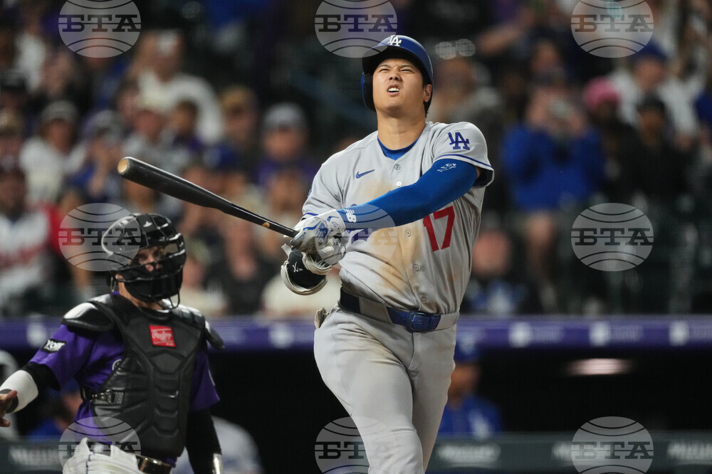 Dodgers Rockies Baseball