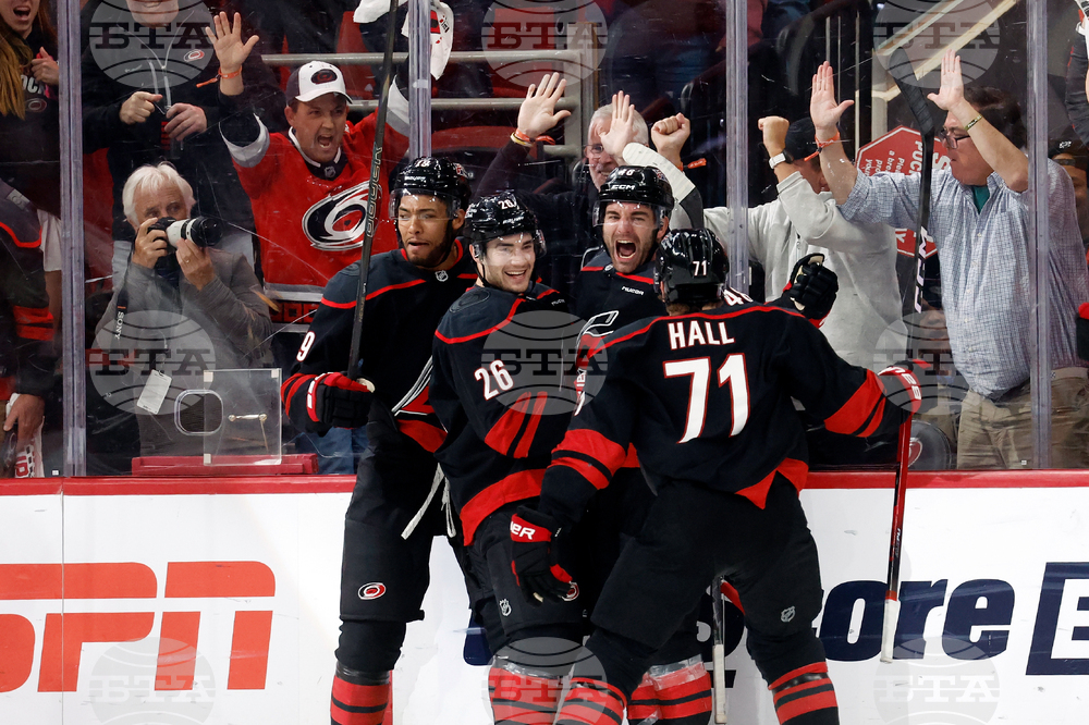 Senators Hurricanes Hockey