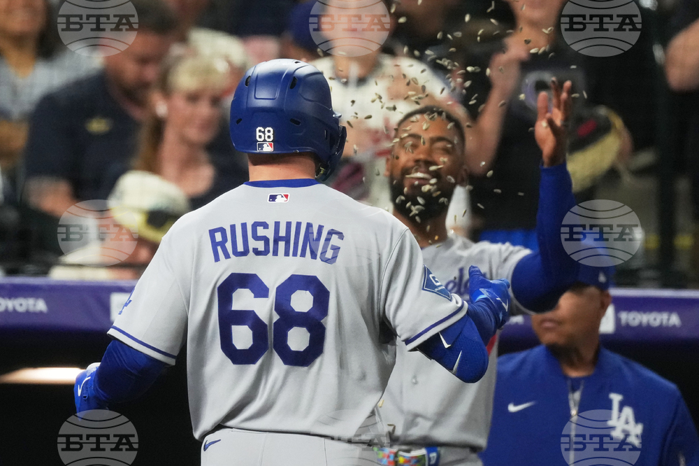 Dodgers Rockies Baseball