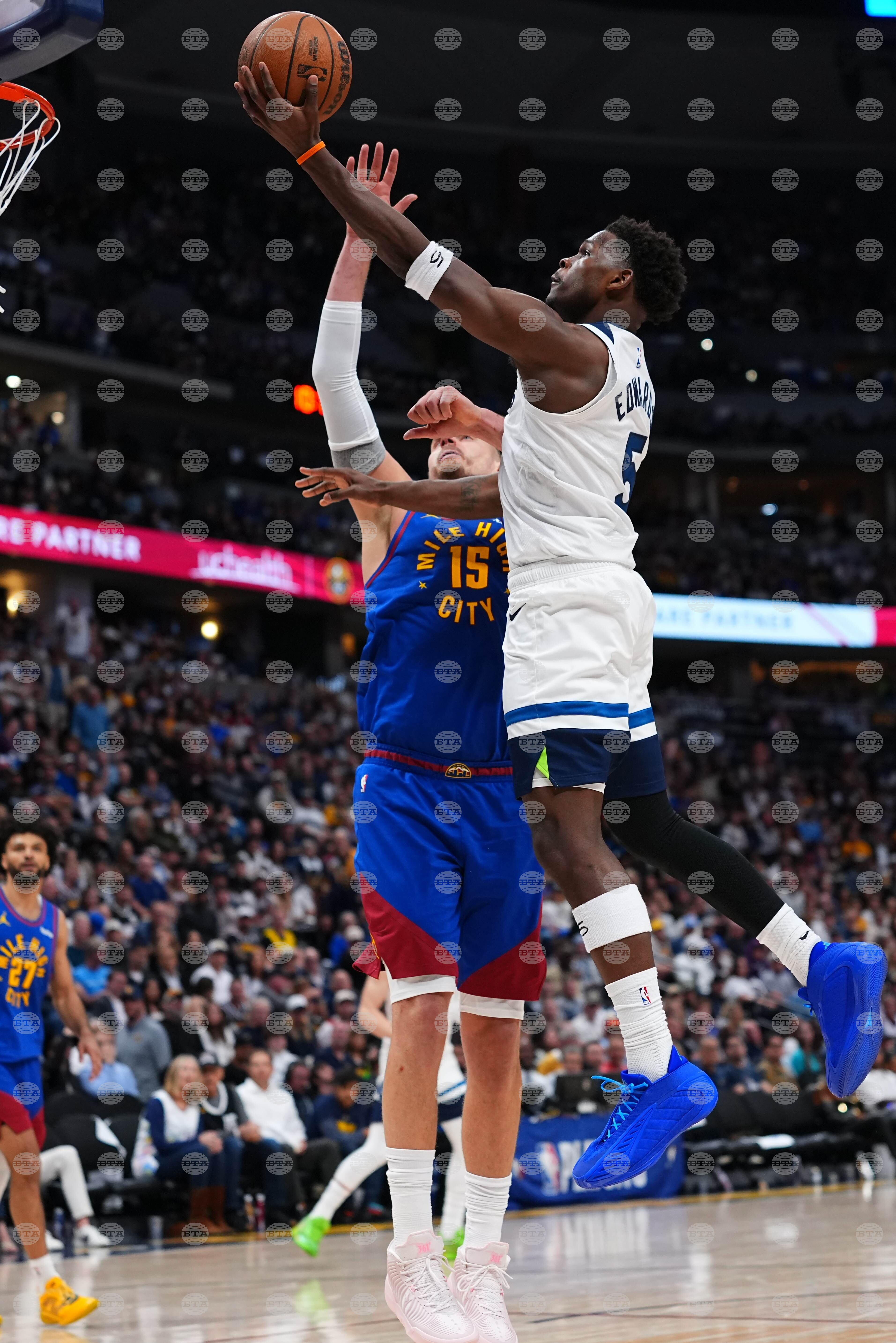 Timberwolves Nuggets Basketball