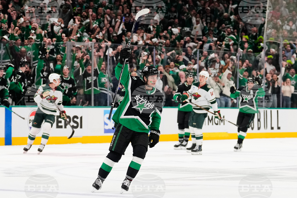 APTOPIX Wild Stars Hockey