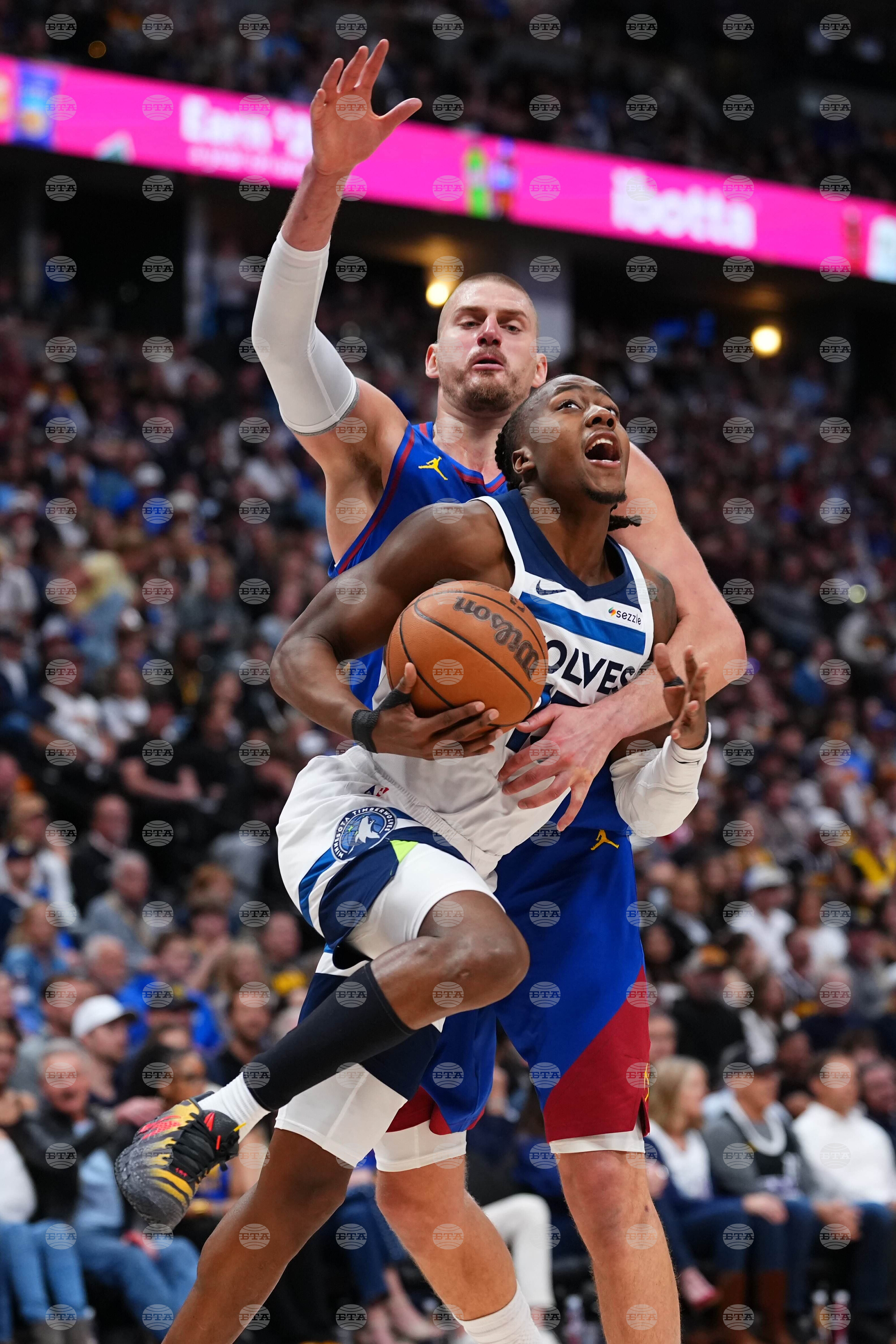 Timberwolves Nuggets Basketball