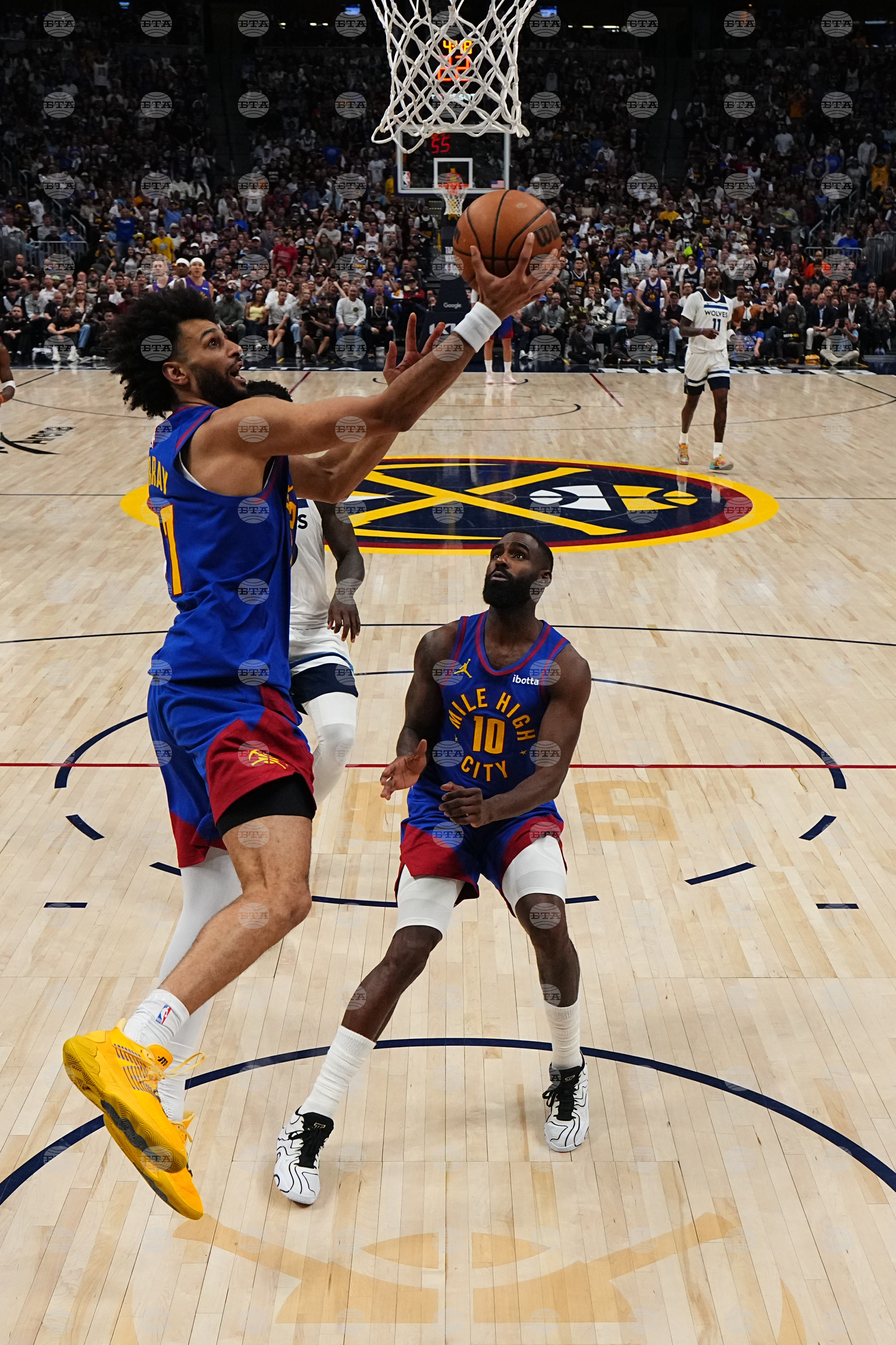 Timberwolves Nuggets Basketball