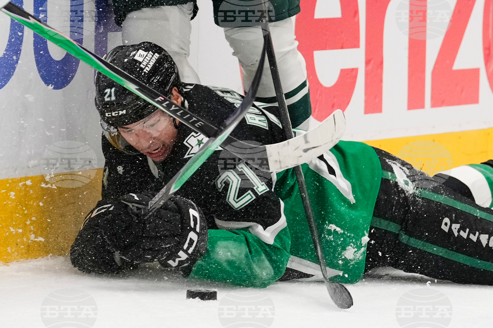 APTOPIX Wild Stars Hockey