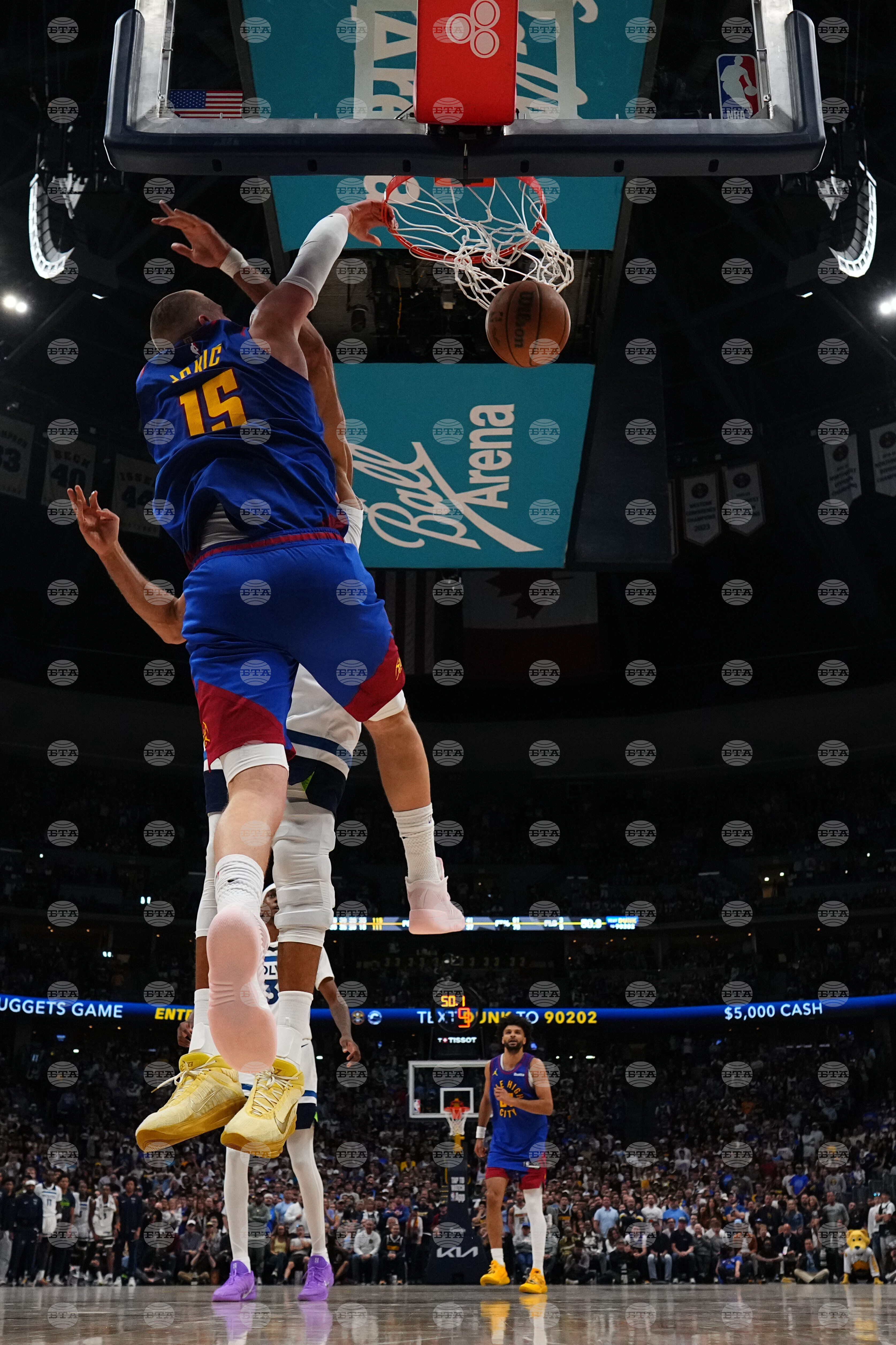 Timberwolves Nuggets Basketball