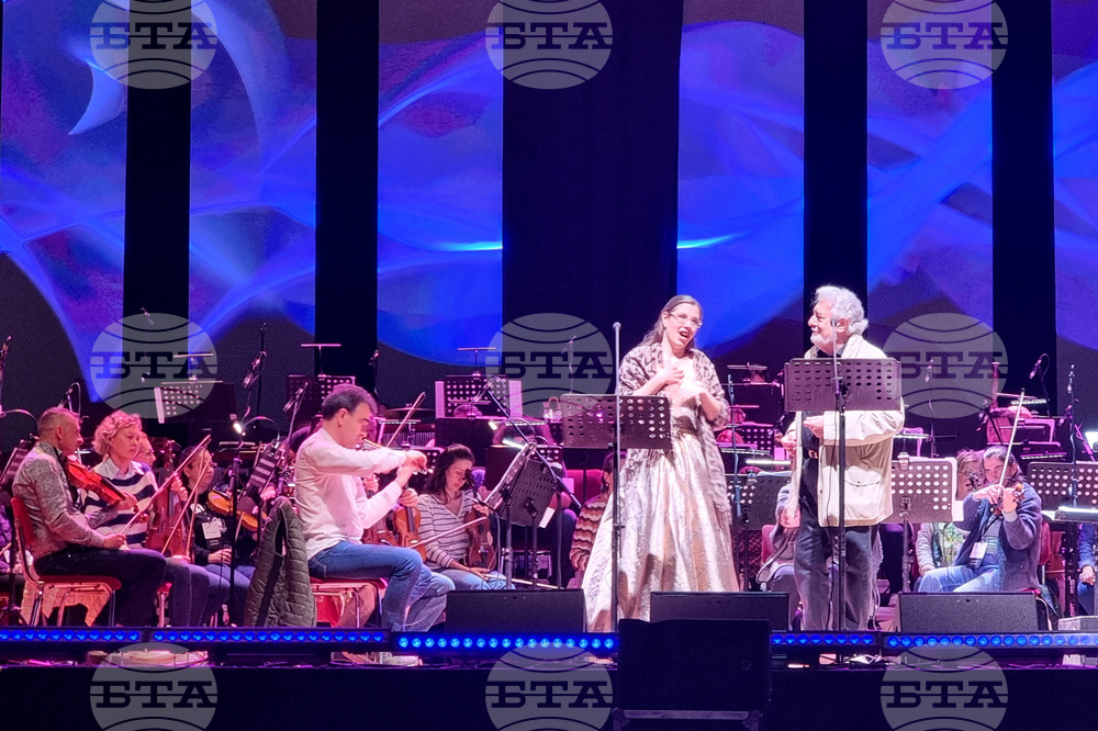 Варна - Пласидо Доминго - оперна гала - репетиция