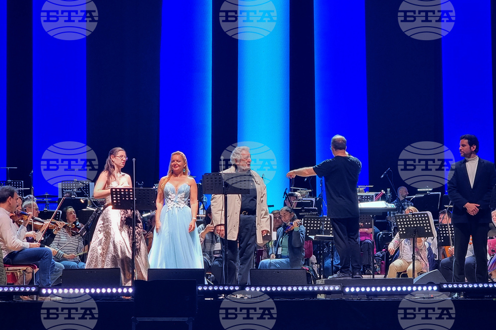 Варна - Пласидо Доминго - оперна гала - репетиция