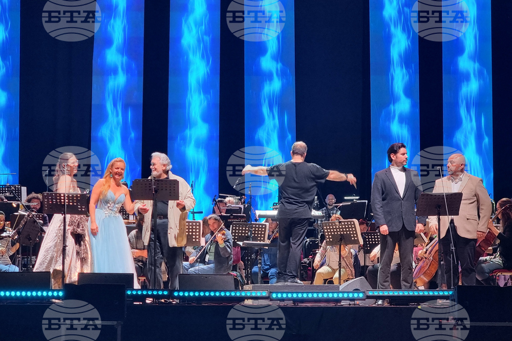 Варна - Пласидо Доминго - оперна гала - репетиция