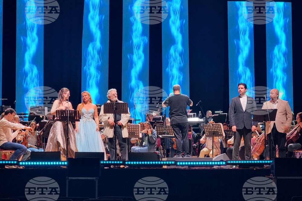 Варна - Пласидо Доминго - оперна гала - репетиция