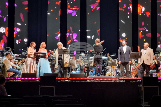 Варна - Пласидо Доминго - оперна гала - репетиция