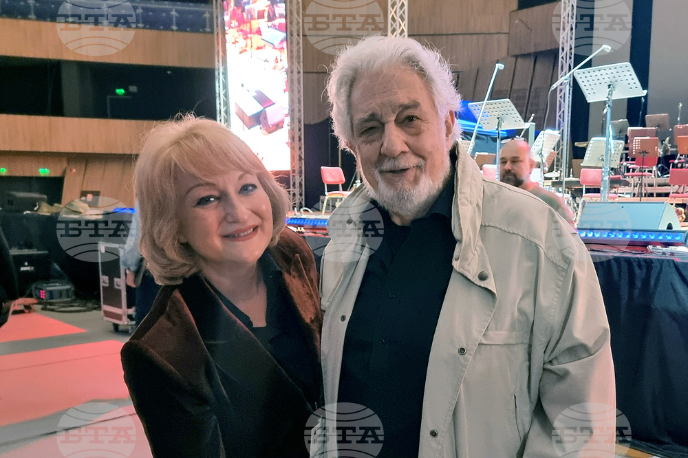 Варна - Пласидо Доминго - оперна гала - репетиция